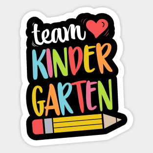 team kinder garten Sticker